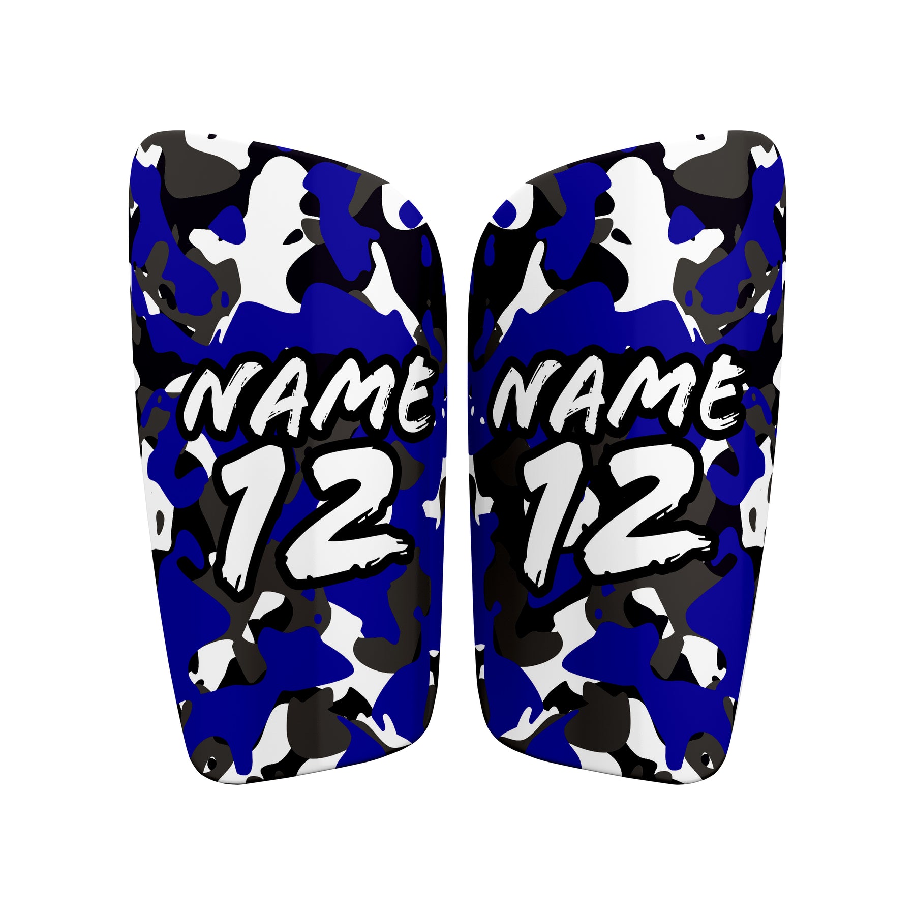 Camo Plain Custom Shin Pads