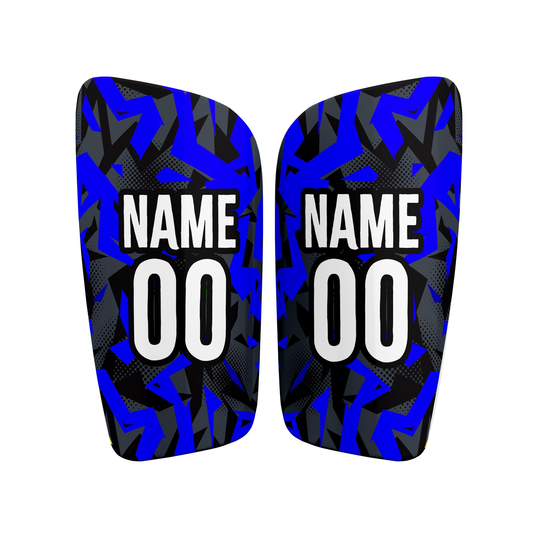 Abstract Plain Custom Shin Pads