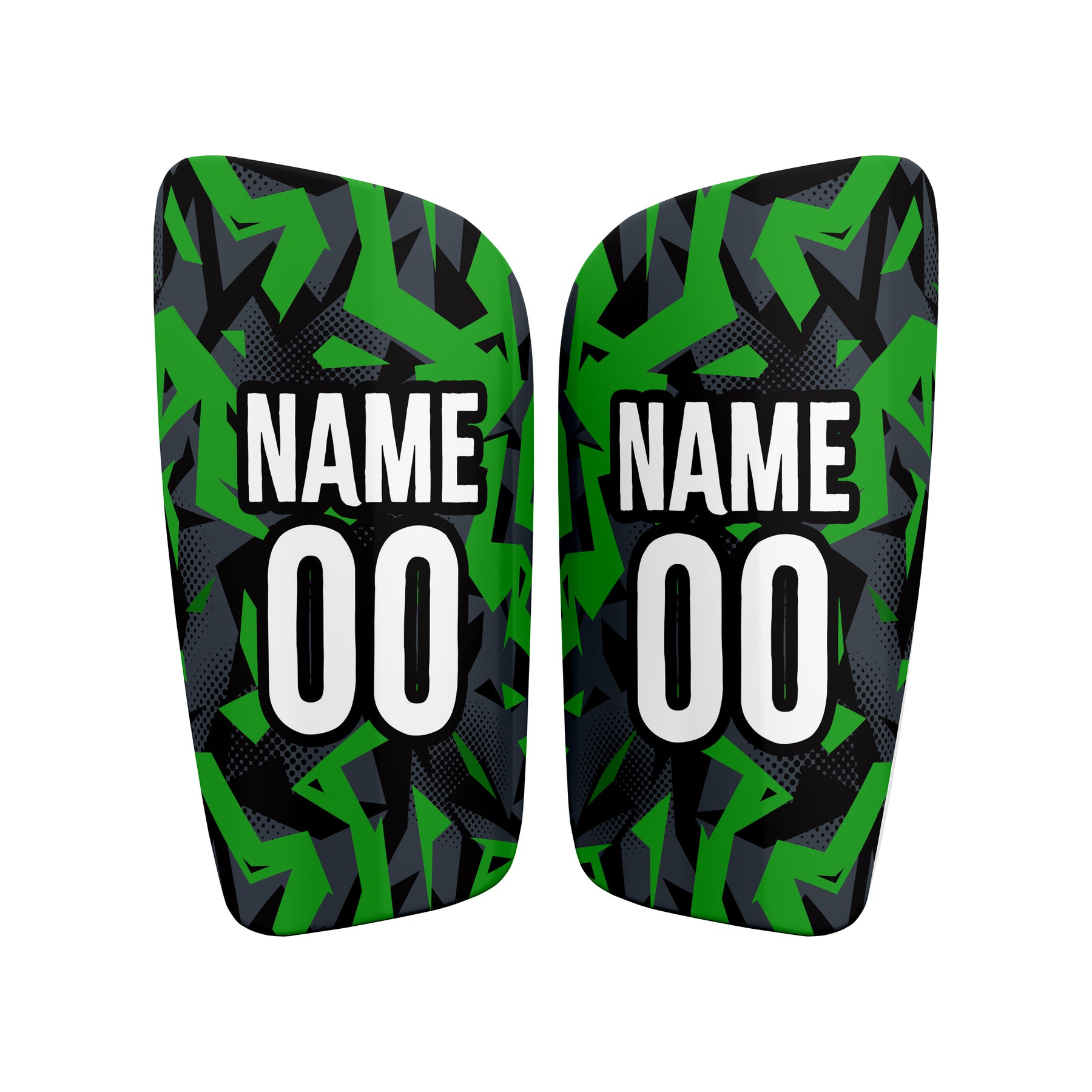 Abstract Plain Custom Shin Pads