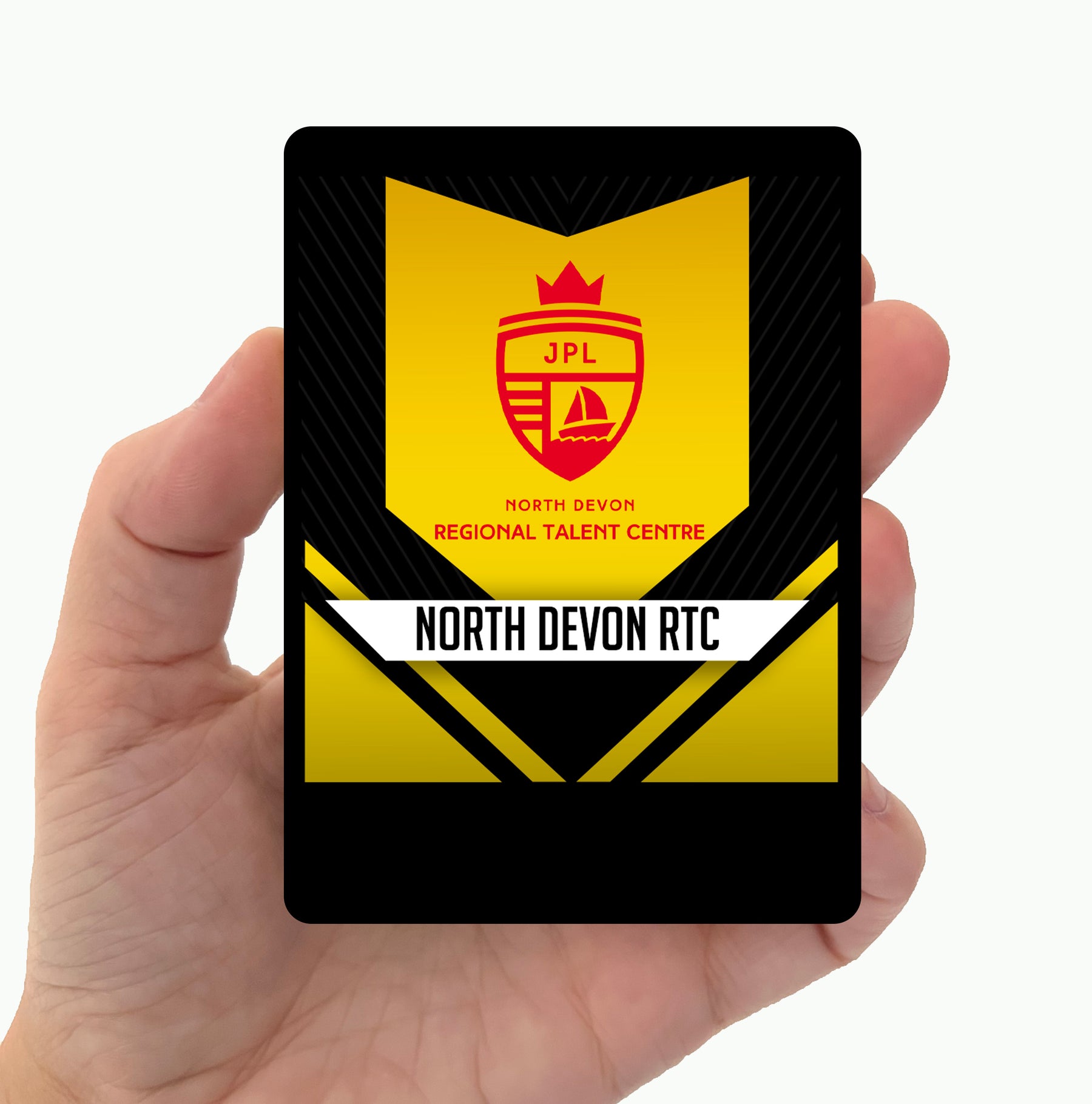 Custom Metal Football Card