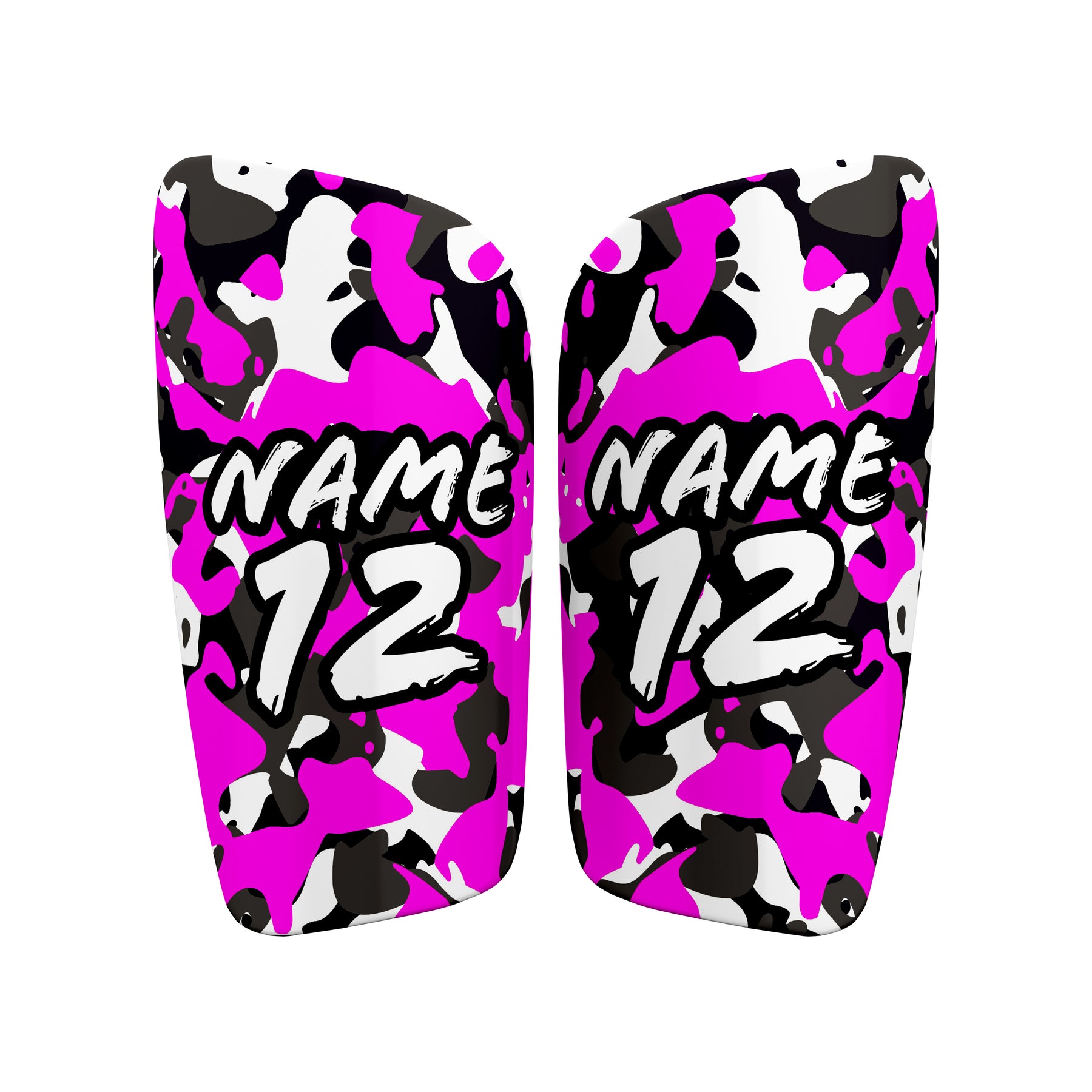 Camo Plain Custom Shin Pads