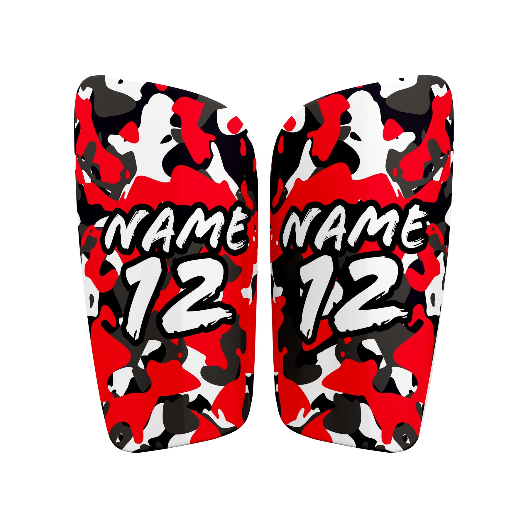 Camo Plain Custom Shin Pads