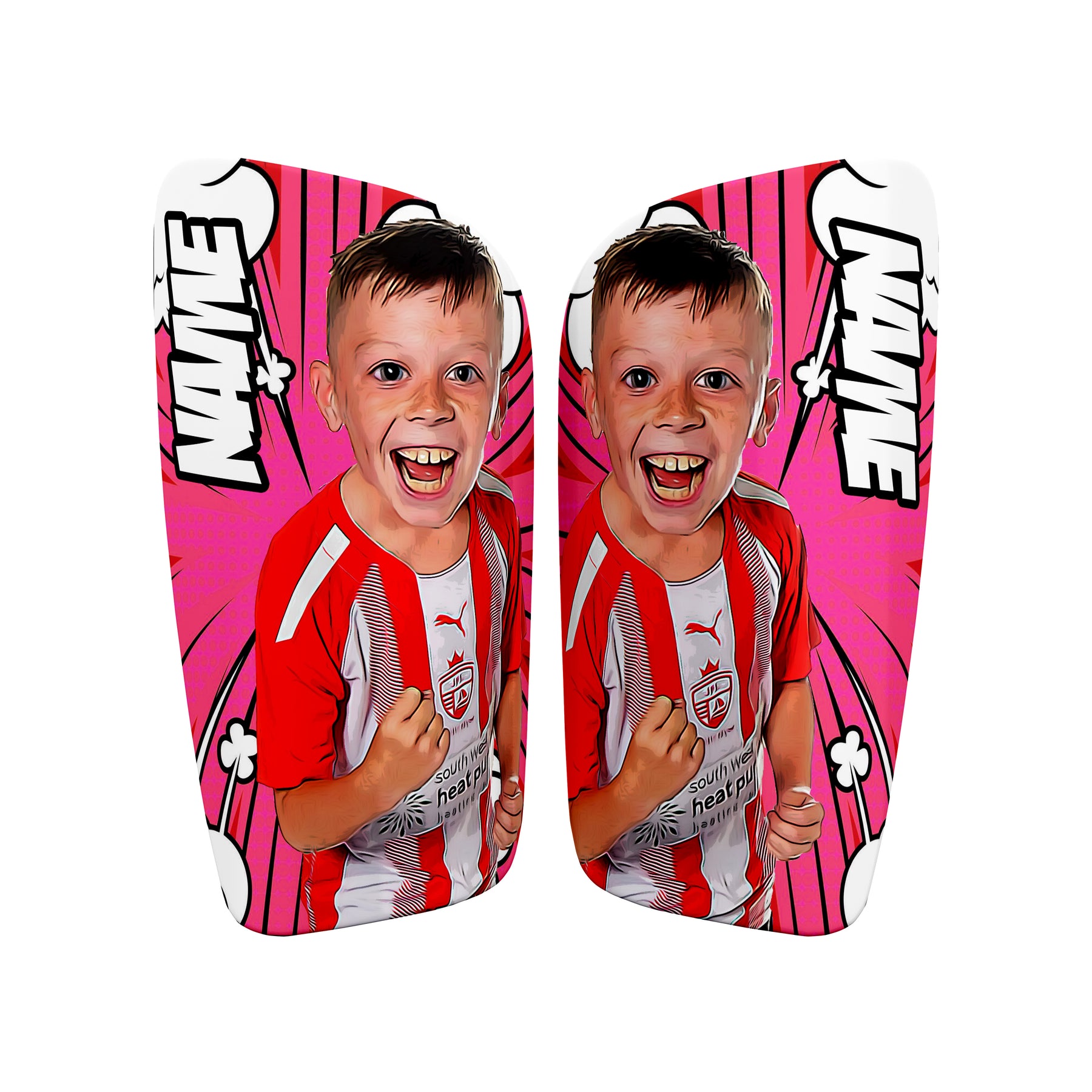 Custom Cartoon Shin Pads