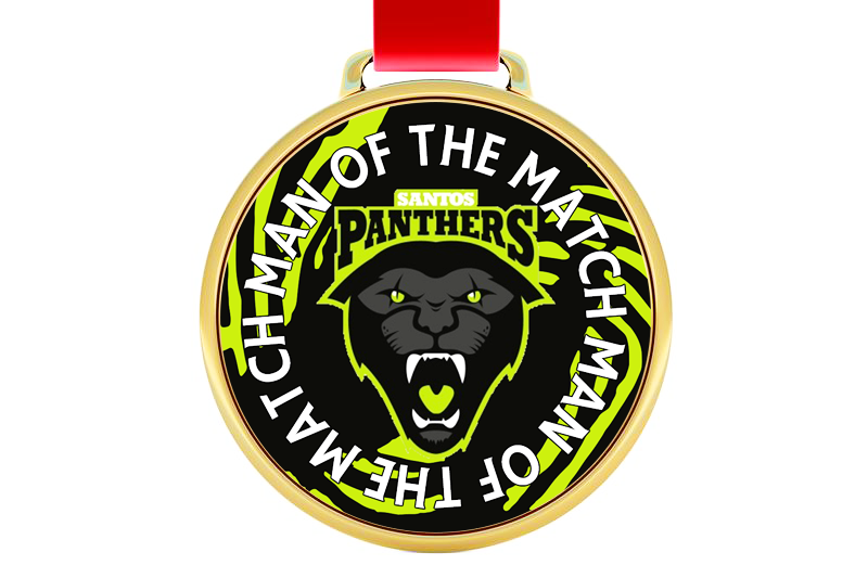 Custom Football Medal