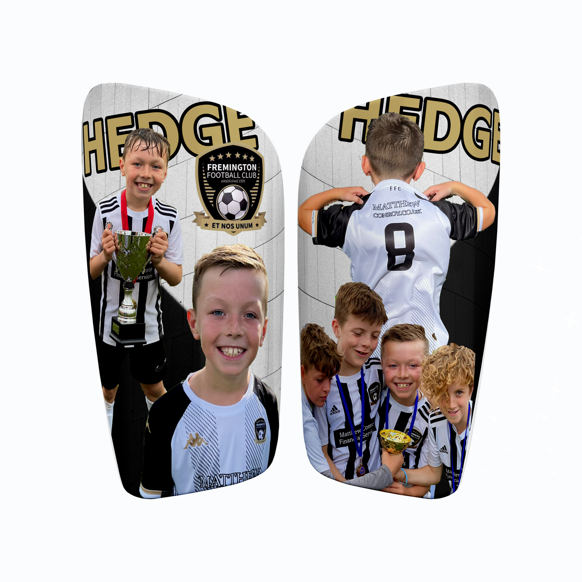 Custom Shin Pads - Deluxe