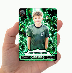 Custom Metal Football Card
