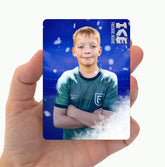 Custom Metal Football Card