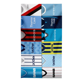 Manchester Blue - Kit Montage - Beach Towel - 150cm x 75cm